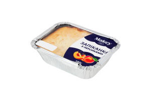 Запіканка сирна з персиками Makey лоток 180г