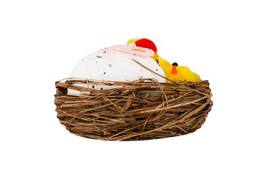 Прикраса Курча в гнізді декоративна в асорт 986451