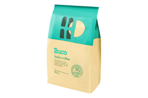 Кофе натуральный жареный молотый Italian coffee Buco м/у 200г