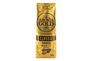 Кава мелена Aroma gold 250г