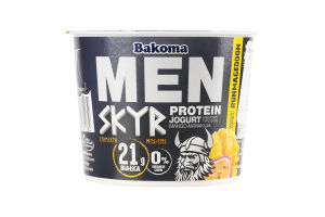 Йогурт Bakoma MEN SKYR протеїн смак манг-марак 2%