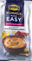 BUSH'S BEST Hummus Made Easy Roasted Red Pepper