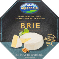 Сыр 50% мягкий зрелый Brie Alpenhain к/у 125г