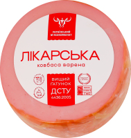 Ковбаса варена Лікарська Український м'ясокомбінат в/ґ кг
