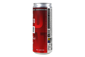 Пиво 0.33л 4.2% світле нефільтроване неосвітлене непастеризоване Red tomato Craft beer Underwood Brewery з/б