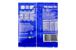 Снек фруктово-ягідний Яблуко-чорниця від 12місяців 20г Bob Snail