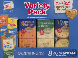 Lance Cracker Sandwiches Variety Pack - 8 CT