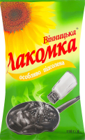 Семечки подсолнечника жареные соленые Вінницька лакомка м/у 150г