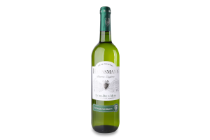 Вино 0.75л 12% белое сухое Entre-Deux-Mers Baron Eugene Haussmann бут