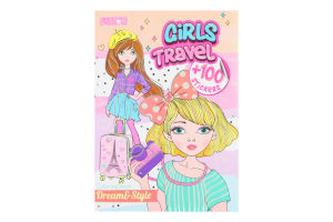 Книга для дітей дошкільного та молодшого шкільного віку Girls' lifestyle Dream&Style Lizistar 1шт