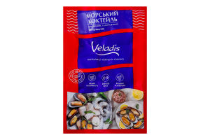 Коктейль морской мороженый глазированный Veladis в/у 180г