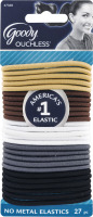 Goody Ouchless No Metal Elastics - 27 CT