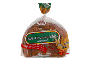 Хлеб нарезной Цельнозерновой Мамин хліб м/у 0.4кг