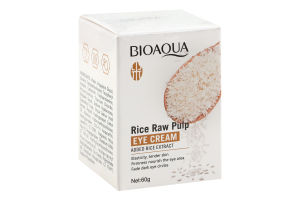 Крем д/шк BIOAOUA 60г з рис/м'якт. зміц/жив. 28708 БИ