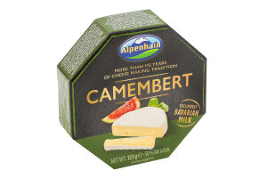 Сир 50% м'який зрілий Camembert Alpenhain к/у 125г