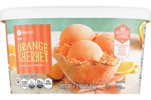 SE Grocers Orange Sherbet