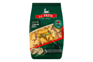 Изделия макаронные фигурные из твердых сортов пшеницы группа А класс экстра Ригатони №599 La' Pasta Per Primi м/у 400г