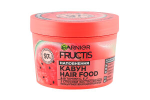 Маска для тонких волос требующих объема Арбуз Hair Food Garnier Fructis 400мл