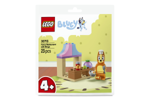 Конструктор для дітей від 4років №30713 Fancy restaurant with Bingo Bluey Lego 23ел