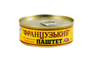 Паштет з грибами стерилізований Французький Онисс з/б 100г