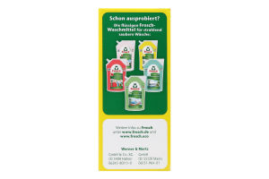 Пральний порошок-концентрат Цитрус 1,45кг Фрош