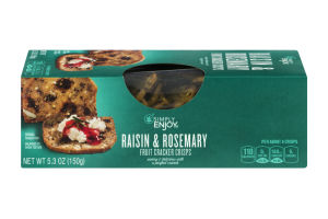Simply Enjoy Fruit Cracker Crisps Raisin & Rosemary