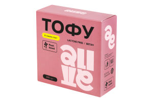 Тофу в соевом соусе Alive к/у 240г