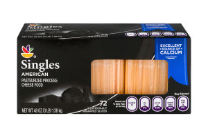 Ahold Cheese Singles American - 72 CT