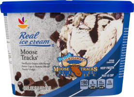 Ahold Real Ice Cream Moose Tracks