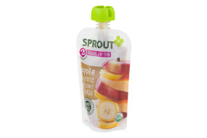 Sprout Organic Baby Food Apple, Banana & Butternut Squash