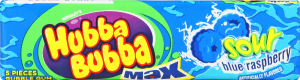 Гумка жувальна Hubba Bubba Max синя малина кисла