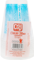 Стакан Суббота 200 мл 10 шт. з малюнком