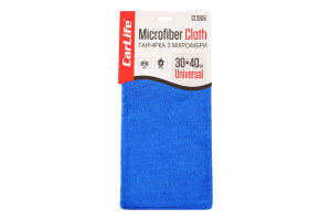 Ганчірка мікрофібра синя 30*40см КарЛайф