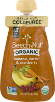 Beech-Nut Organic Stage 2 Banana, Carrot & Cranberry