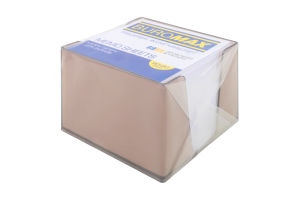 Блок паперу для записів у боксі 90х90х90мм димчастий №BM.2290-02 Buromax 1шт