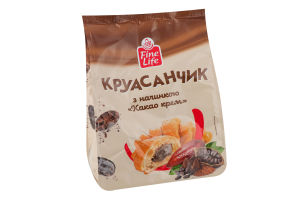 Круасанчик з начинкою Какао крем Fine Life м/у 5х45г