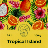 Свеча соевая 100г Tropical island Light House 1шт