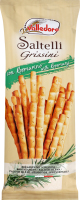 Палички хлібні Гріссіні Saltelli з сіллю та розмарином 100г Valledoro