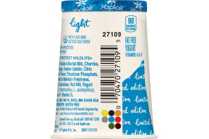 Yoplait Light Vanilla Cherry Fat Free Yogurt