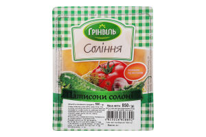 Патиссоны соленые Грінвіль лоток 850г