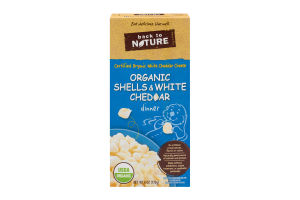 Back To Nature Organic Shells & White Cheddar Dinner