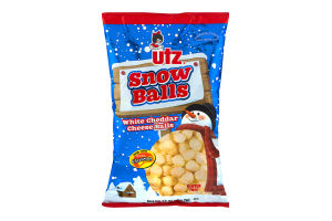 UTZ Snow Balls White Cheddar Cheese Balls