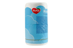 Бумага туалетная 3-х слойная 150 листов Pure white Golden line Ruta 4шт
