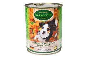 Корм д/собак Baskerville баранина-картофель-тыква