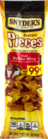 Snyder's Of Hanover Pretzel Pieces Hot Buffalo Wing