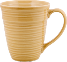 Чашка Zen Brown 390мл кераміка Krauff