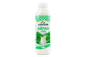 Айран 1.6% с огурцом и укропом Селянський п/бут 420г