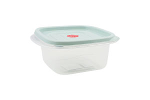 Контейнер пищевой квадратный микс 1л Омега Алеана 1шт