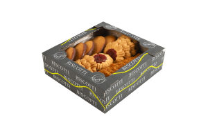 Печенье сдобное песочно-отсадное Бискотти микс Biscotti к/у 0.45кг
