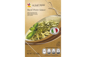 Ahold World Menu Basil Pesto Sauce